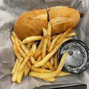 Lodge French Dip Sandwich here&apos;s my 5 inch sandwich