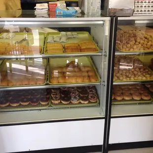 a variety of donuts