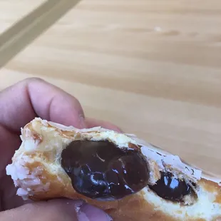 Ah just the way I like it - filled to the brim with chocolate