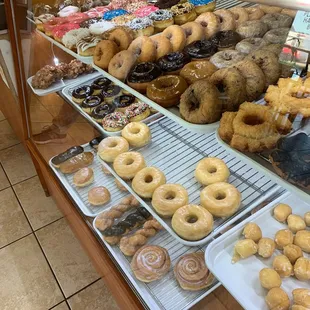 a variety of doughnuts