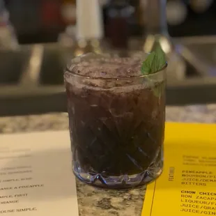 Blueberry Smash withAngels Envy