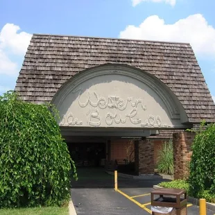 outside