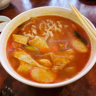 Spicy Seafood Noodle Soup