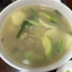 Clam Noodle Soup