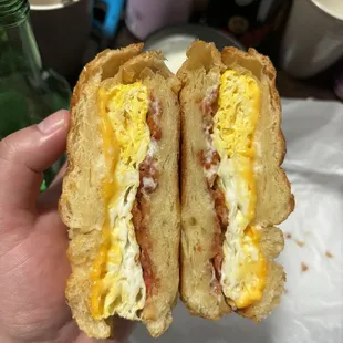 Bacon Egg and Cheese Croissant