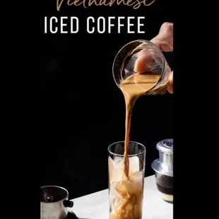 Vietnamese ice coffee