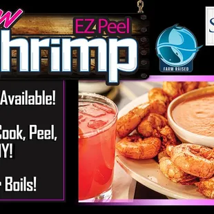 Shell on, de-veined Shrimp are a great addition to any seafood boil, as they hold in the shrimp flavor &amp; seasoning so well!