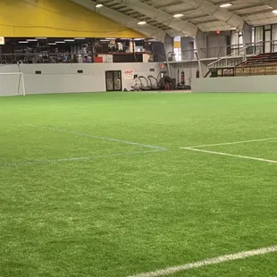 Our brand new turf field.