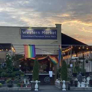 Garden Center sunset