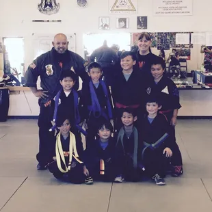 Testing day and everyone passed!