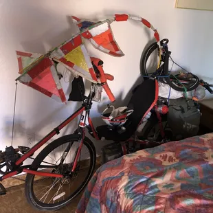 Interior: my FrankenBike easily situated