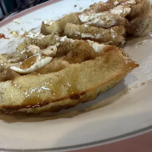 The waffle is soooo good