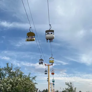 Chair lift! It's the gondola!