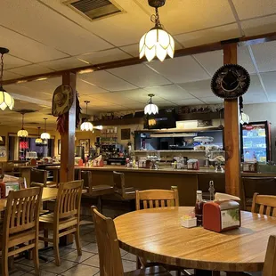 tables and chairs