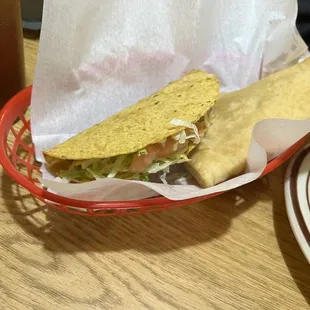 Taco &amp; Sopapilla