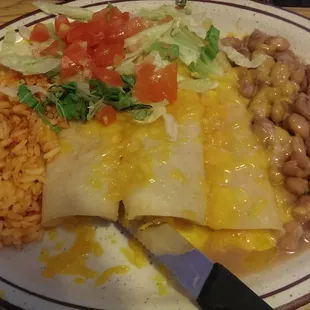 Enchilada Plate