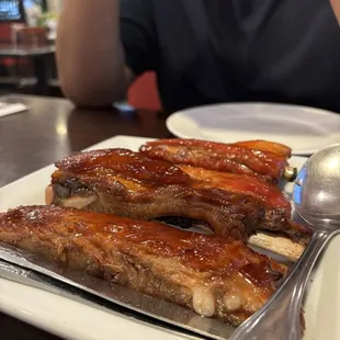 My husband&apos;s favorite....BBQ Pork ribs.