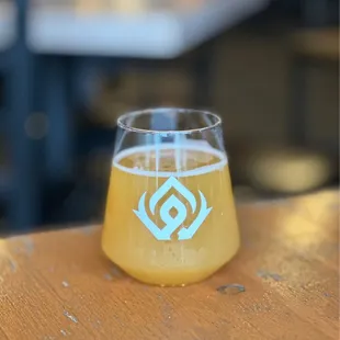 a glass of beer