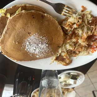 Monster breakfast sandwich