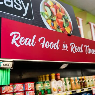 real food in real time