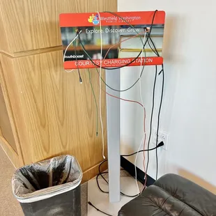 Teen area charging station