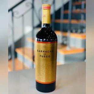 a bottle of carnaccha fuego