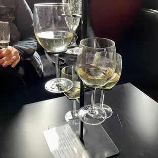 White wine flight