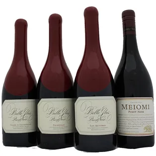 three bottles of wine