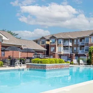 Resort-style swimming pool at Westhaven Luxury Apartments