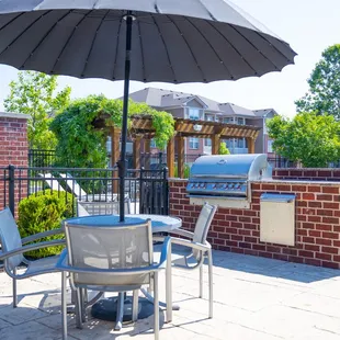 Grilling Station at Westhaven Luxury Apartments