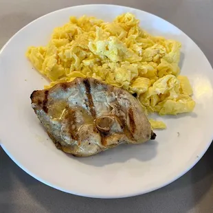 2 Eggs and Grilled Chicken
