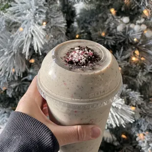 Peppermint Oreo Protein Shake