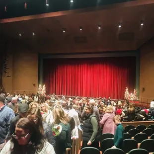 Inside, Nutcracker Performance -- Saturday, 21 December 2019.