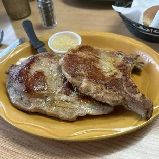 Two Excellent Pork Chops