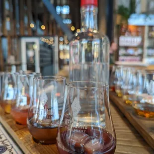 Cocktail flight