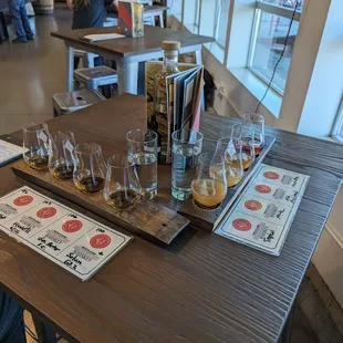Neat and cocktail flights