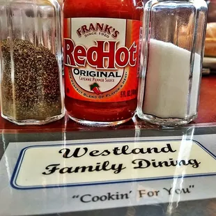 Salt Pepper n Hot Sauce
