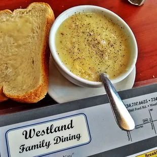 Friday Clam Chowder Delicious