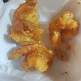 Jumbo fried shrimp