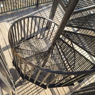 Spiral Staircase at the Playground  02-24-2024