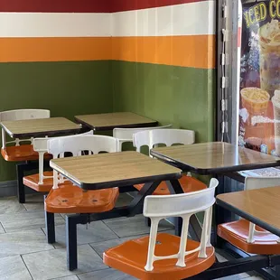 Seats are very small