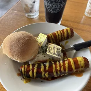 Stout Bangers &amp; Mash ... looks great with a Guinness!