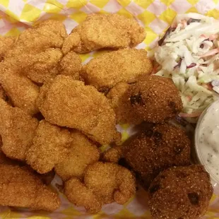 Hand battered fish on Fridays