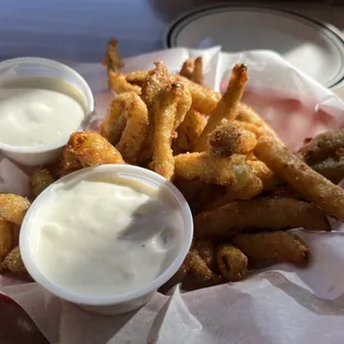Fried Spicy Pickles
