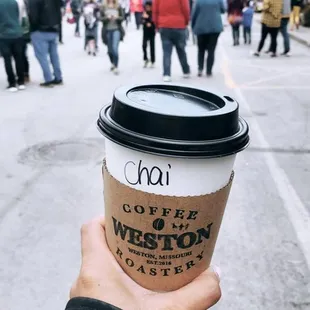 Chai Latte during festival