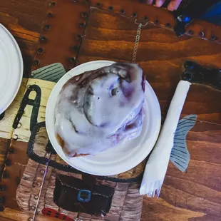 Big cinnamon roll!