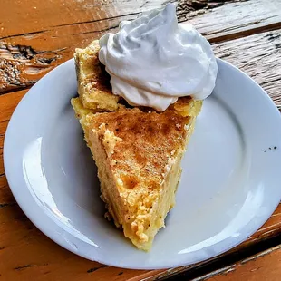 Meyer Lemon Chess Pie. $6