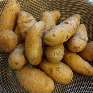 Fingerling potatoes