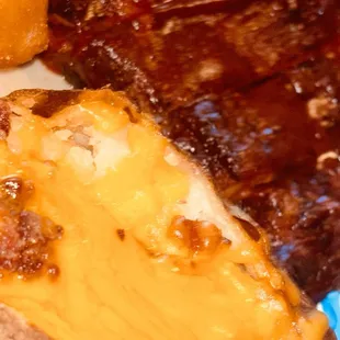 1/3 Ribs and 3 Shrimp Combo