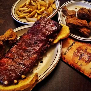 ribs, bbq ribs, food